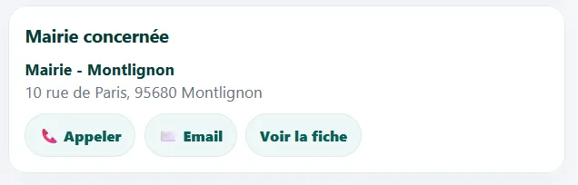 Prise en charge par la mairie pour le signalement frelon