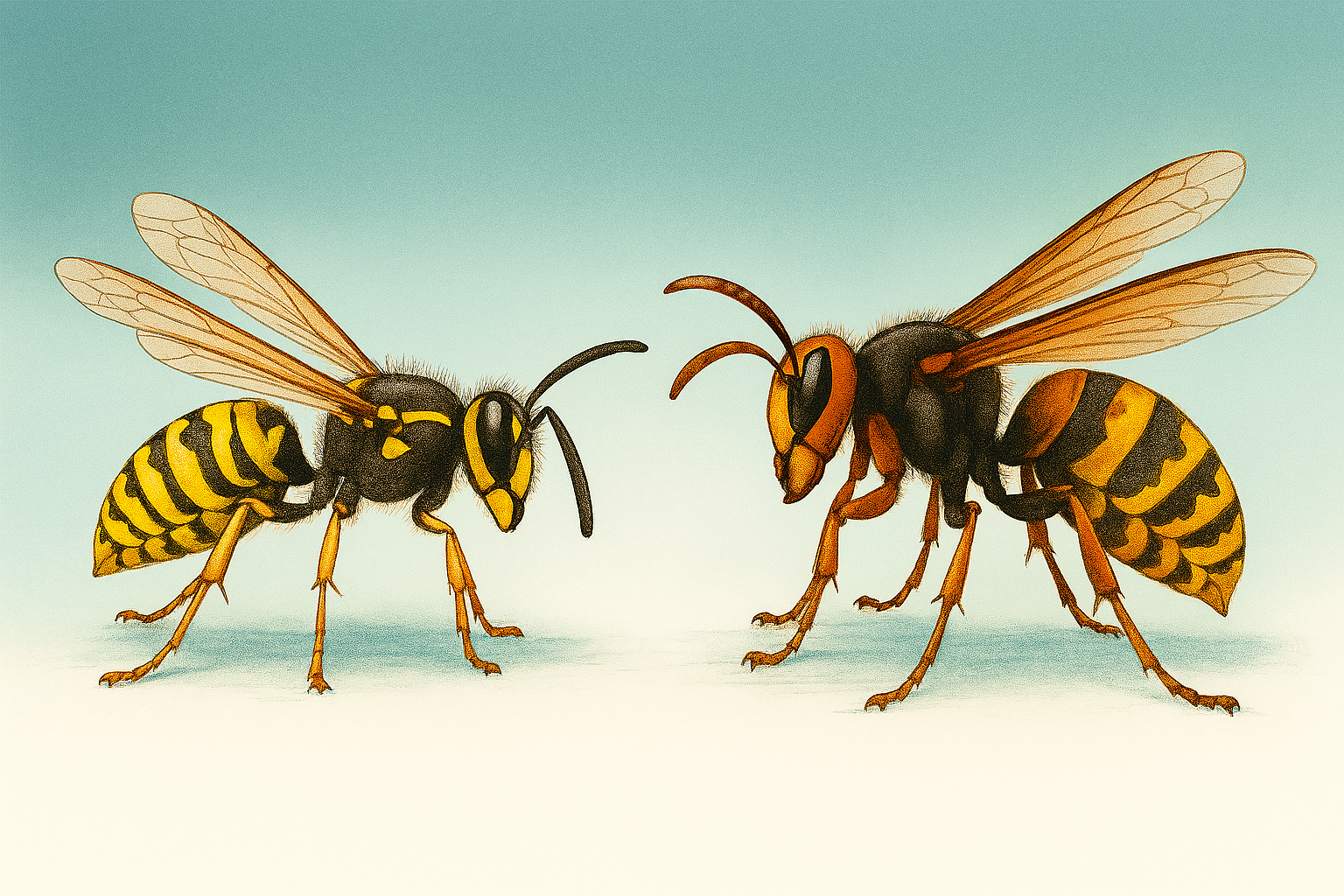 Guêpe ou frelon : comment les reconnaître et réagir en cas de danger