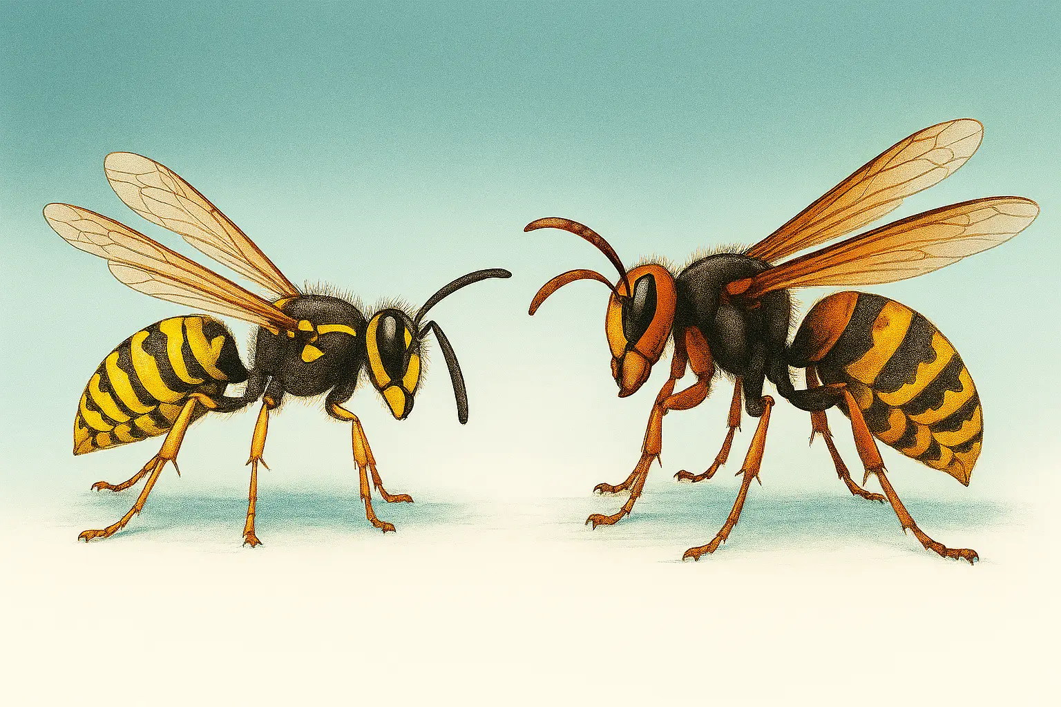 Guêpe ou frelon : comment les reconnaître et réagir en cas de danger