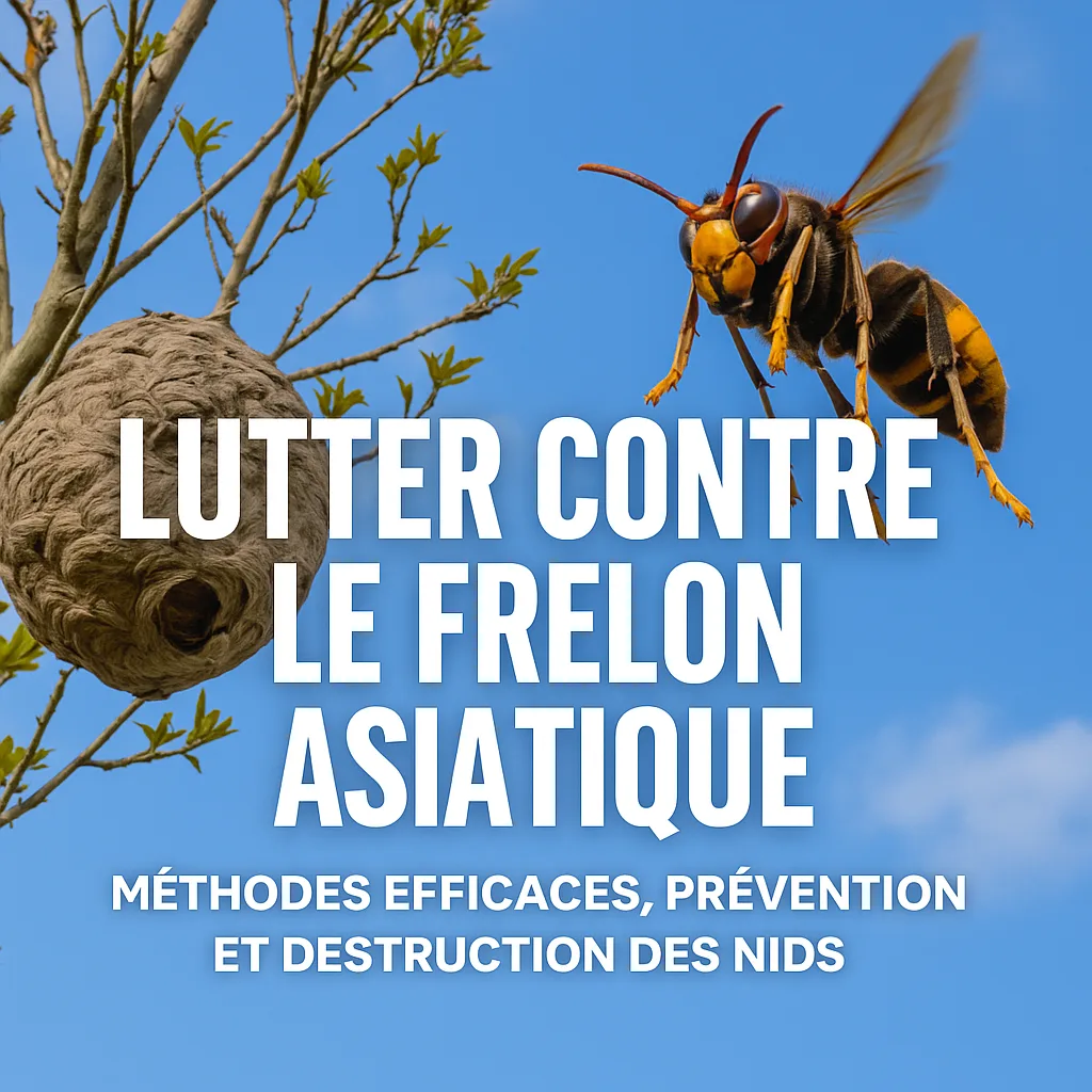 Lutter contre le frelon asiatique : méthodes efficaces, prévention et destruction des nids