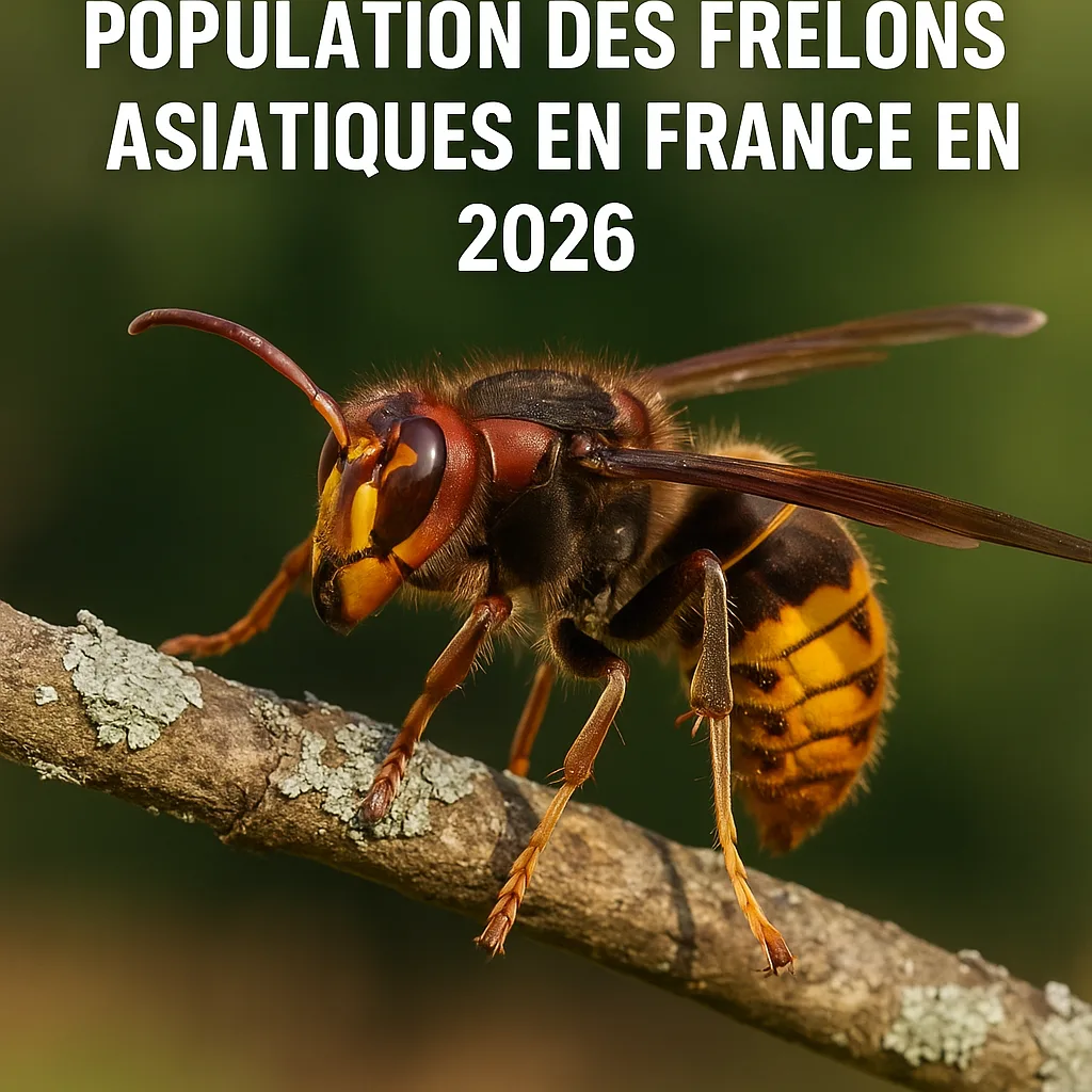 Population des frelons asiatiques en France : à quoi ressemblera l’année 2026 ?