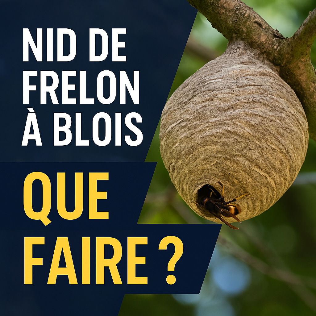 Signaler un nid de frelon à Blois : démarches, risques et actions à entreprendre