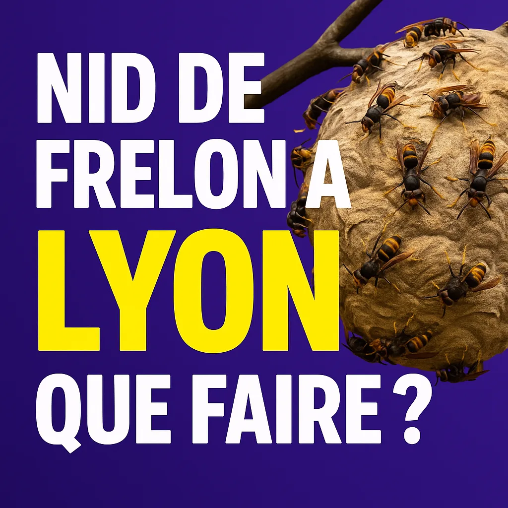 Signaler un nid de frelon à Lyon : risques, reconnaissance et démarches d’intervention
