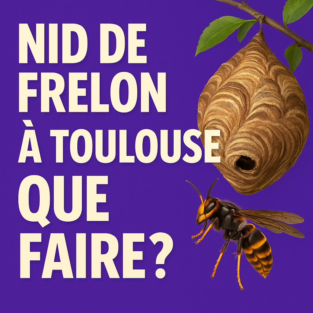 Signaler un nid de frelon à Toulouse : démarches, risques et intervention rapide