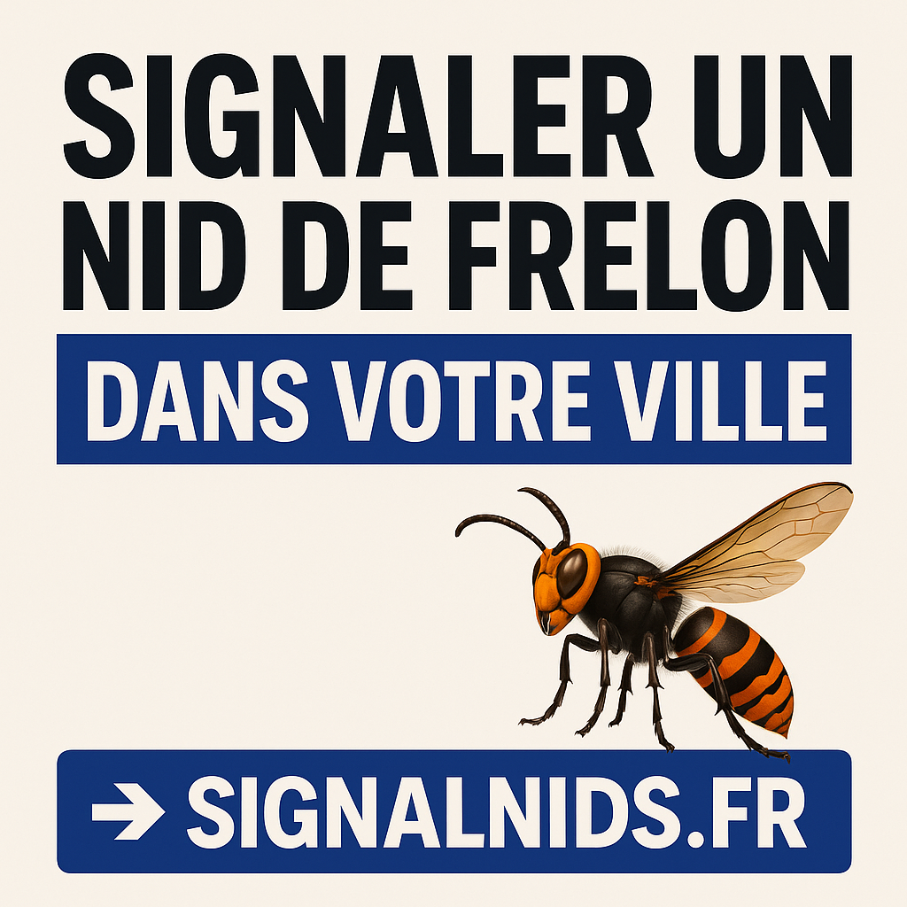 Signaler un nid de frelon à NomDeLaVille : que faire et qui contacter ?