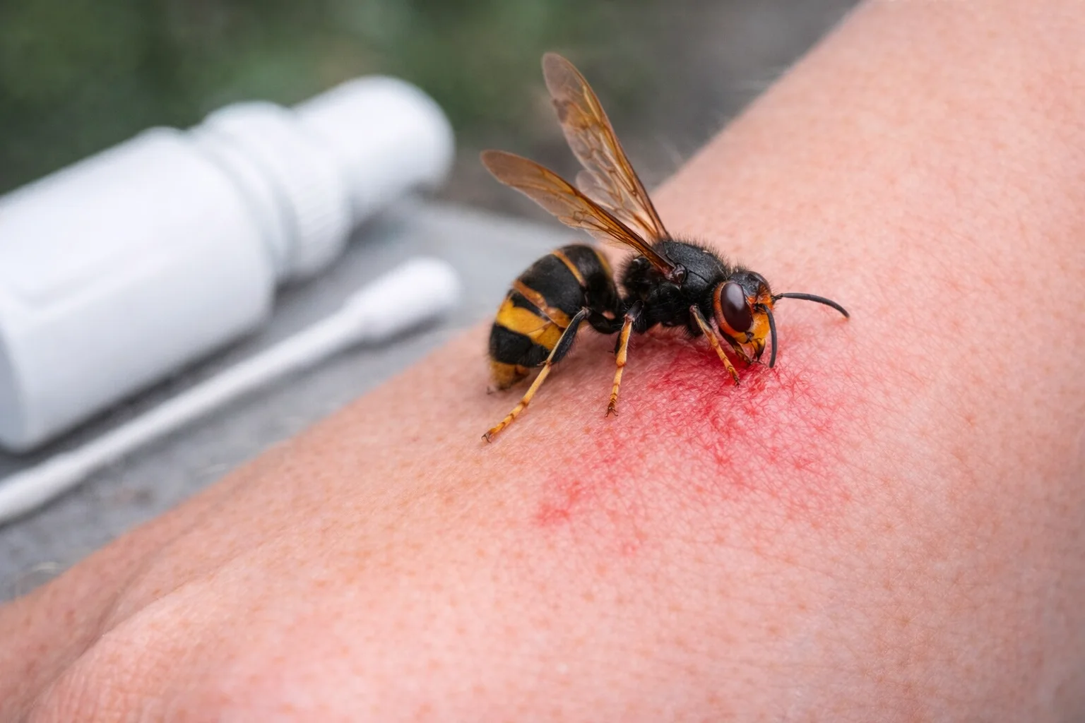 Piqûre de frelon asiatique : que faire et quand s’inquiéter