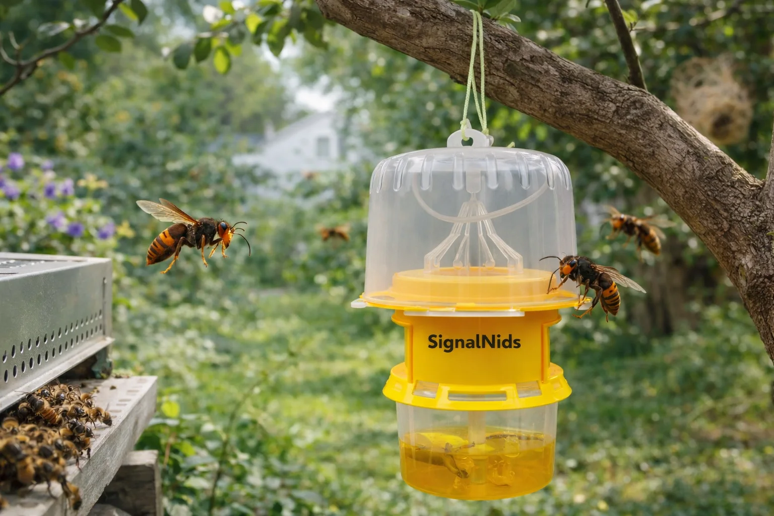 Quand installer un piège à frelon asiatique ? Le calendrier idéal pour être efficace