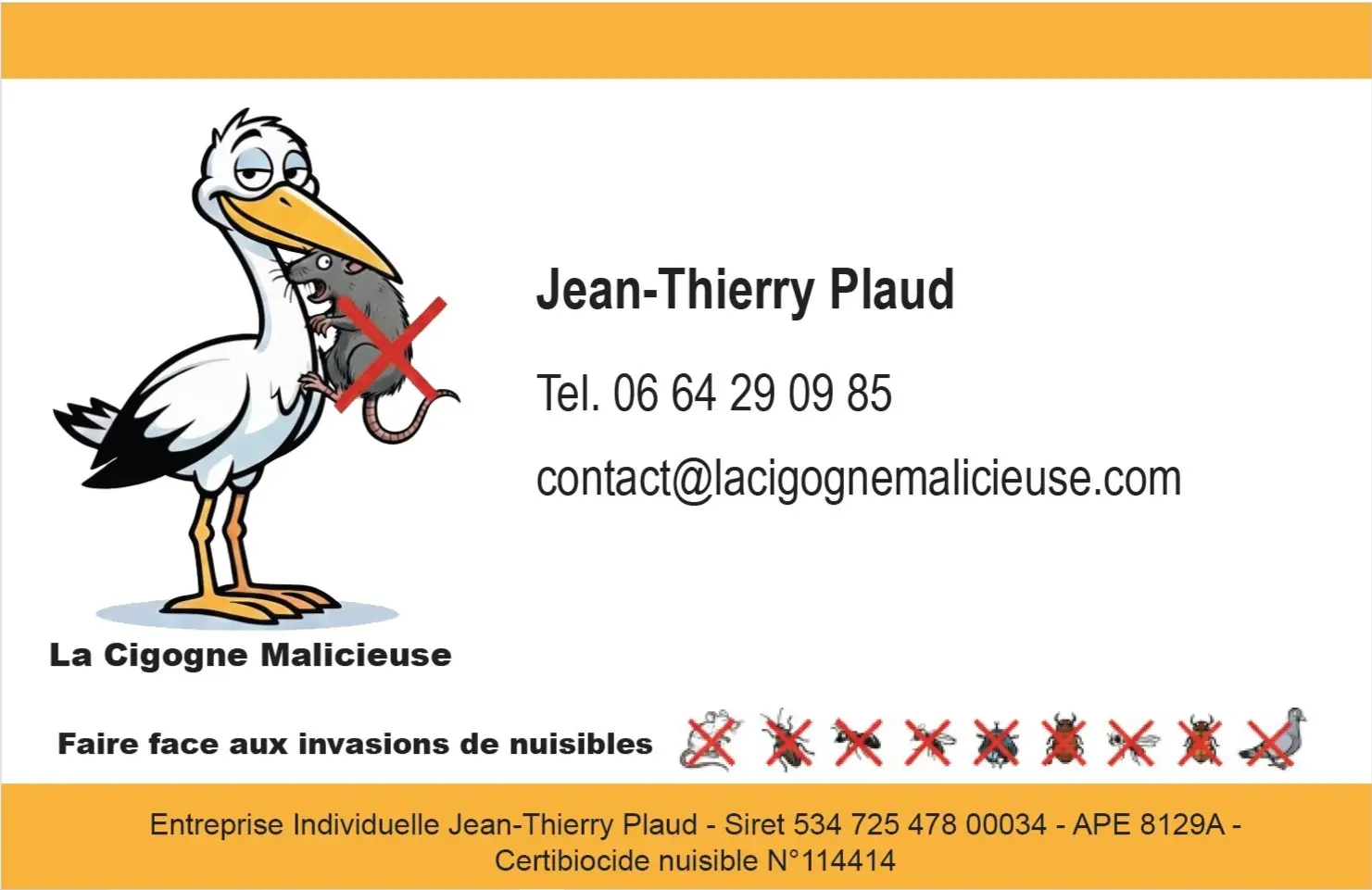 LA CIGOGNE MALICIEUSE
